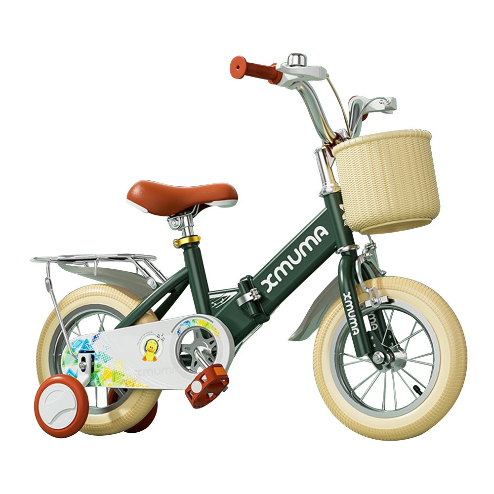 BIKEONE MINI27 兒童折疊自行車14/16/18吋男女寶寶小孩摺疊腳踏單車後貨架版款顏色可愛清新
