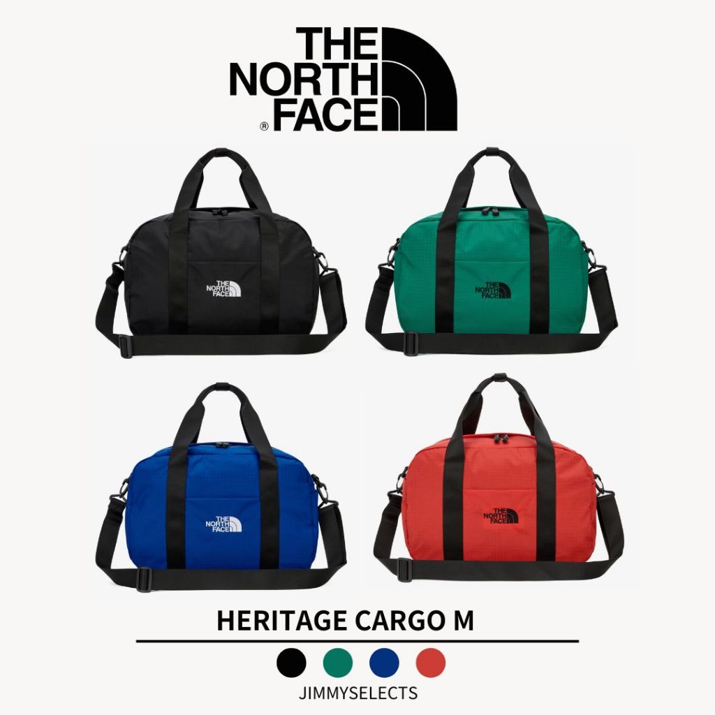 【吉米.tw】韓國代購 THE NORTH FACE 北臉 HERITAGE CARGO M 手提 側背 旅行袋 JAN