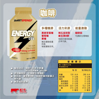 RED COW 紅牛聰勁 Energy Gel 果膠 能量膠 能量果膠 運動補給