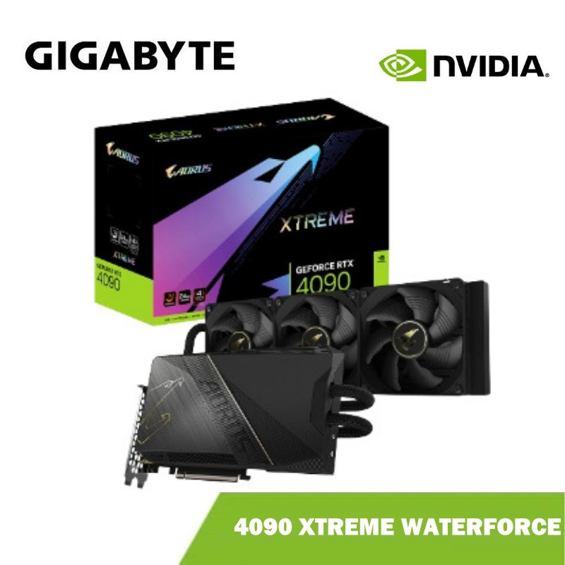 【全新現貨】GIGABYTE 技嘉 AORUS RTX 4090 XTREME WATERFORCE 24G 顯示卡