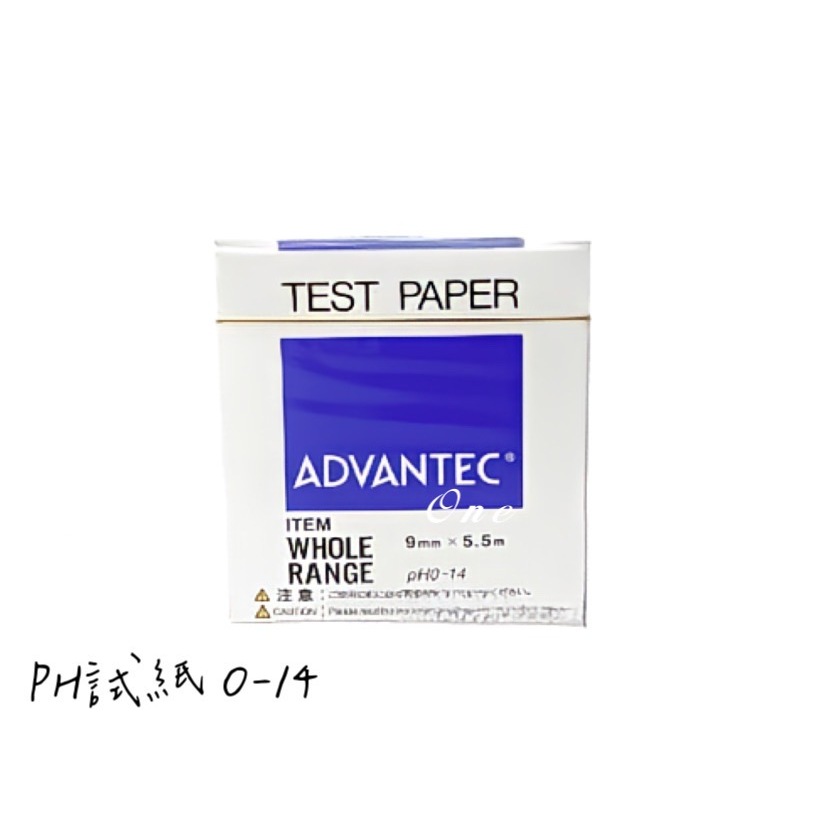 日本進口 ADVANTEC pH0-14 試紙 酸鹼值 PH 0-14 酸鹼試紙 9mm x 5.5M 捲狀
