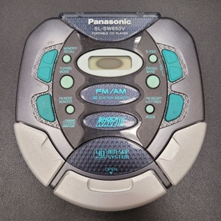 日本製 Panasonic SL-SW650V CD隨身聽 CD撥放器