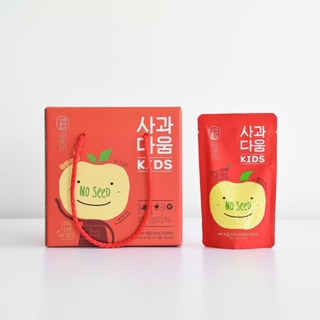 【韓味不二】韓國蘋果汁(120ml/包x10入/20入/盒)