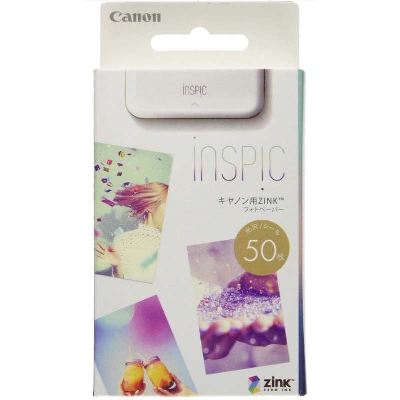 日本 Canon 佳能 ZINK 相紙 相印機 iNSPiC ZP-2030-50