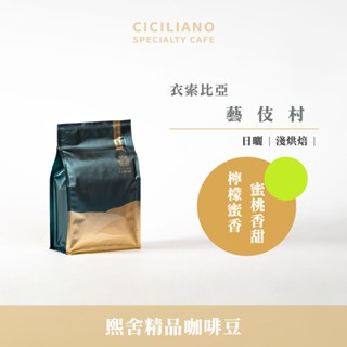 【熙舍咖啡】衣索比亞 藝伎村 日曬 | 淺烘焙 (半磅227±5克/包) 咖啡豆 精品咖啡 手沖咖啡