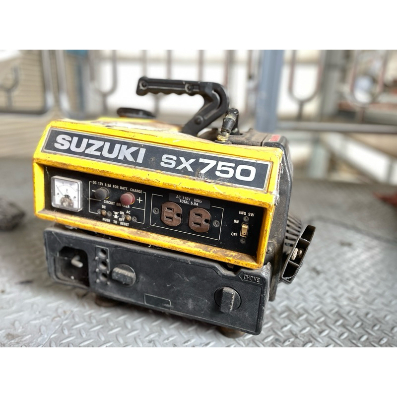 SUZUKI 鈴木 手提式發電機 sx750 中古 二手