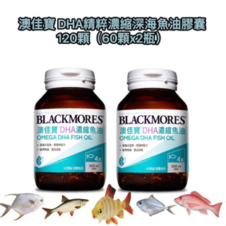 澳佳寶 DHA 精粹濃縮深海魚油膠囊食品 60顆/瓶