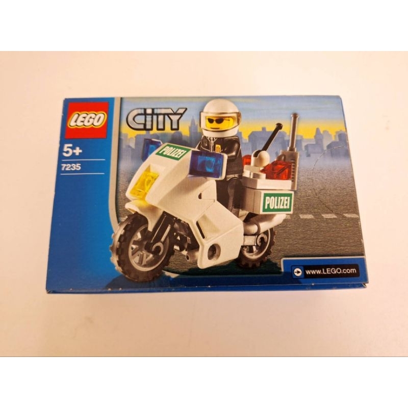 Lego 樂高 7235 警察摩托車／機車／交通／City