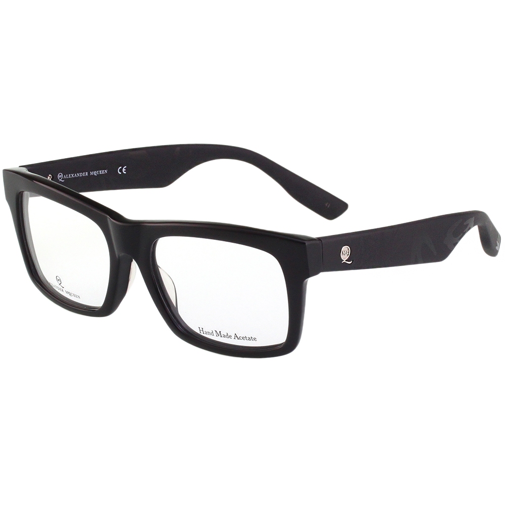 McQUEEN 麥昆 鏡框眼鏡(黑色)MCQ0044F
