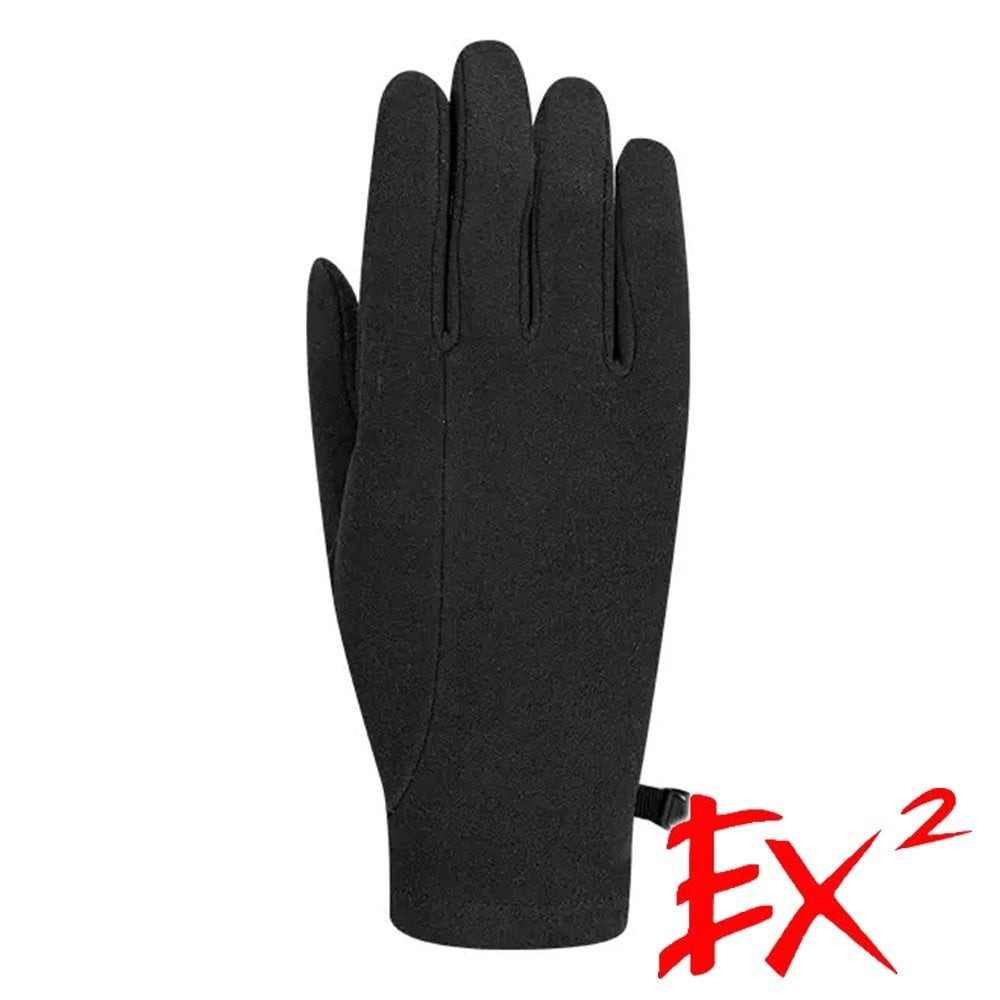 【EX2德國】輕便保暖手套『黑』866003