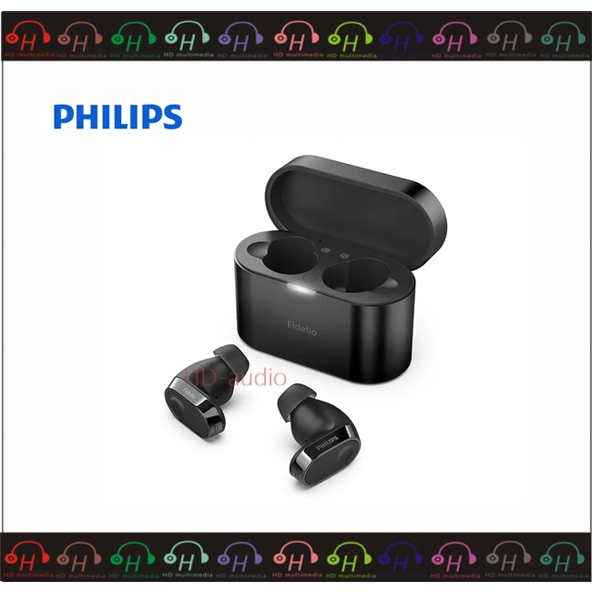 現貨弘達影音多媒體 Philips 飛利浦 Fidelio T2 主動降噪 真無線 藍牙耳機波束成形麥克風+骨傳導麥克風