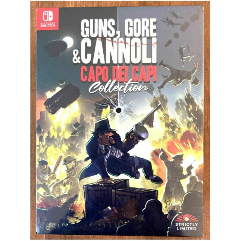 【超級稀有遊戲】NS Switch遊戲 Guns, Gore 1 &amp; 2 槍血之歌1+2 合輯 教父限定版 全球限量發行