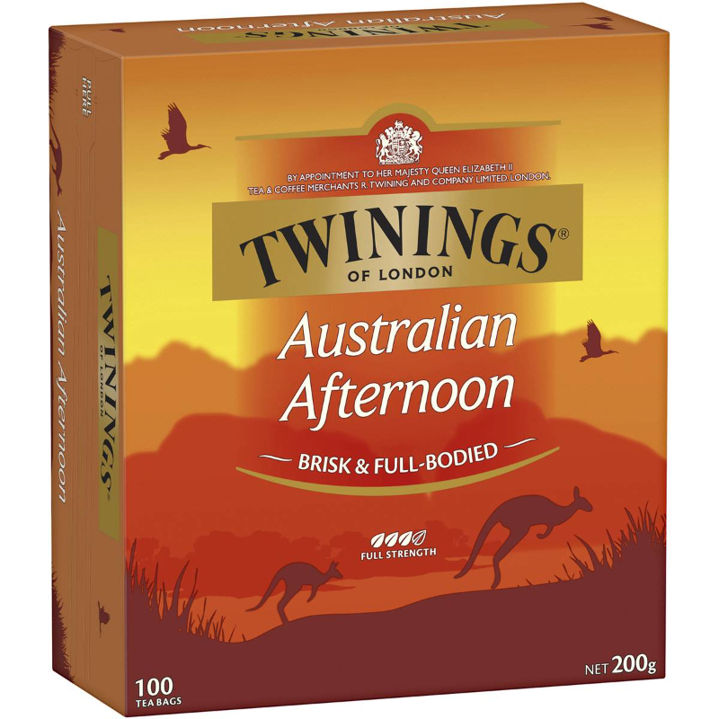 【預購】澳洲限時特價 Twinings 唐寧茶 澳洲限定 台灣沒有的口味 澳洲下午茶 100入 時間到了就恢復原價囉