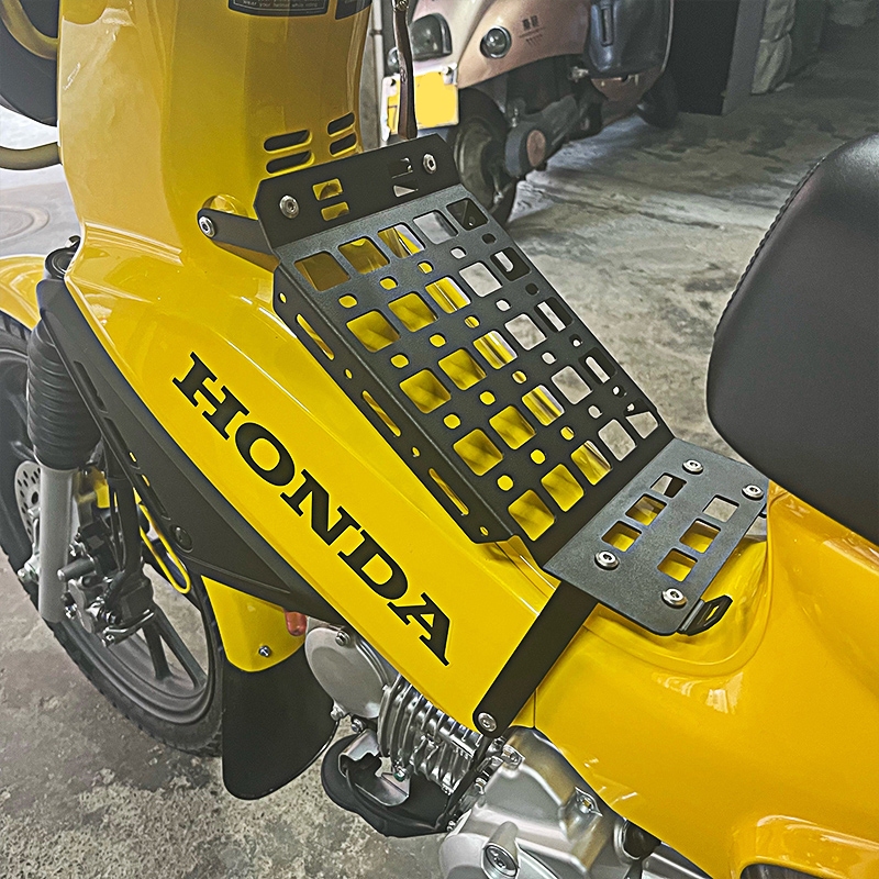 CC110金屬旅行架 適用於 Honda Cross Cub 110中置金屬架 CUB110 金屬菜籃子 Cross C