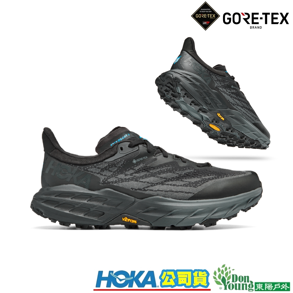 【HOKA】男款 Speedgoat 5 GTX 防水/透氣超馬緩震野跑鞋HO1127912BBLC