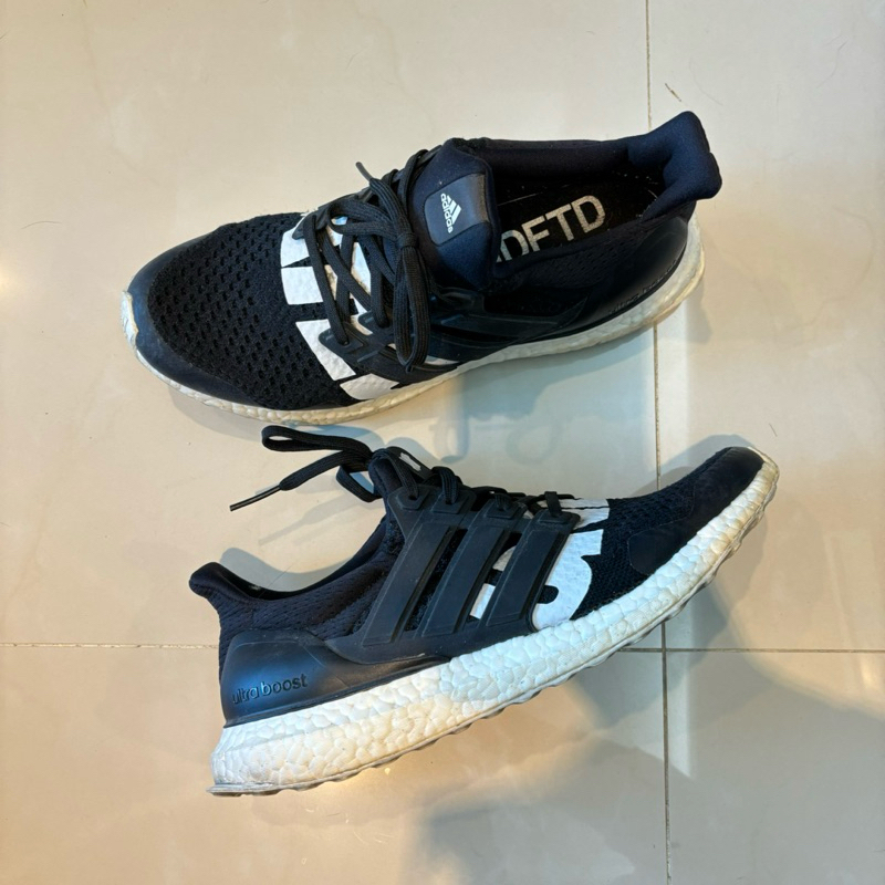 Undefeated x adidas Ultra Boost B22480 二手 黑白