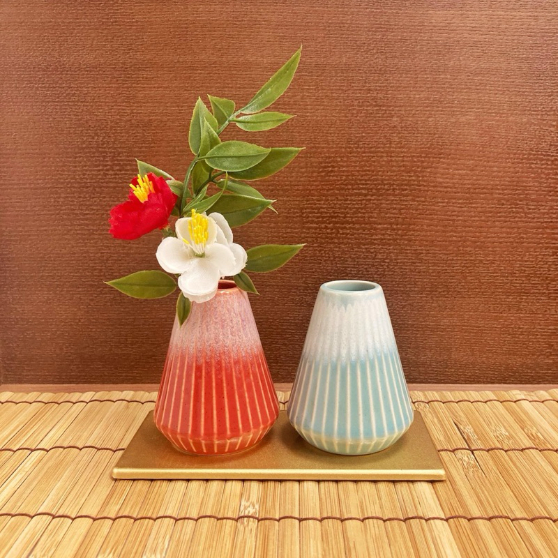 【日日好日】NATURAL KITCHEN｜富士山花瓶 藍