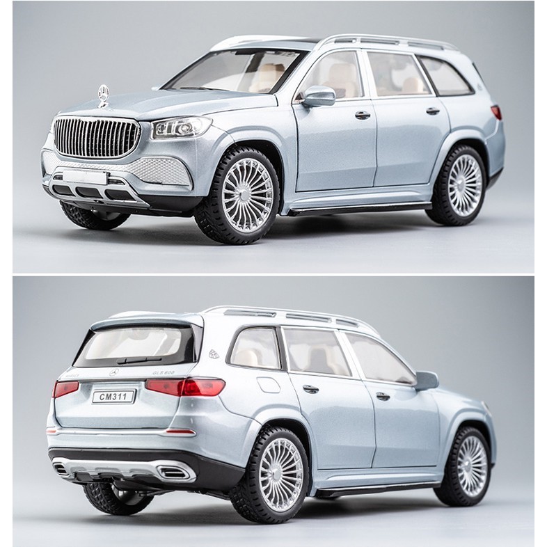 MERCEDES BENZ MAYBACH GLS 600 賓士 邁巴赫  1/24 模型車