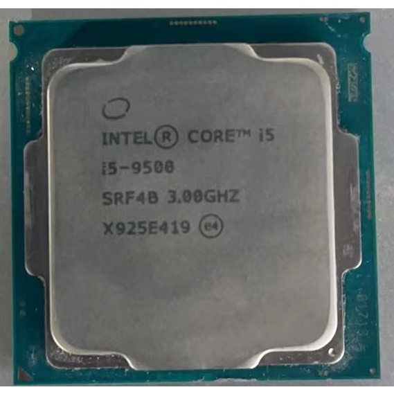 【含稅】Intel® Core™ i5-9500 處理器 9M 快取記憶體，最高可達 4.40 GHz/蝦皮代開電子發票