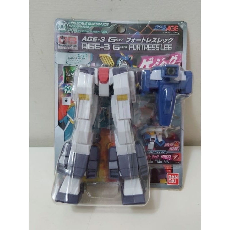 （全新現貨) BANDAI 機動戰士鋼彈 AGE GB AGE-3 FORTRESS LEG  … 僅一盒。