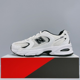 New Balance NB 530 男女款 白黑色 透氣 輕量 緩震 D楦 休閒 老爹鞋 慢跑鞋 MR530EWB