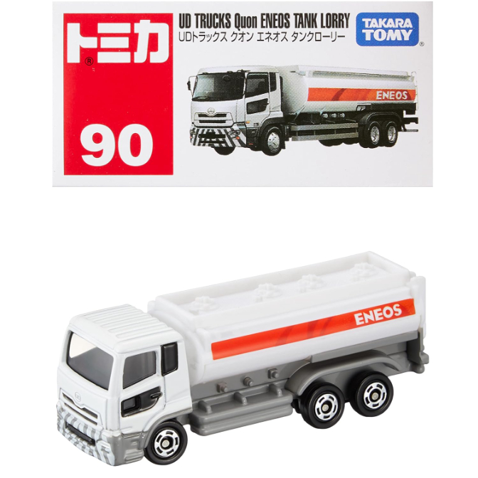 &lt;熊葛&gt; 全新正版現貨 TOMICA 多美 090 Eneos Lorry 油罐車 卡車 加油站 90 紅白盒
