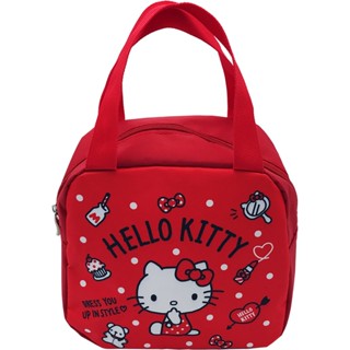 三麗鷗方型單層便當袋-Hello Kitty/酷企鵝【台灣正版現貨】