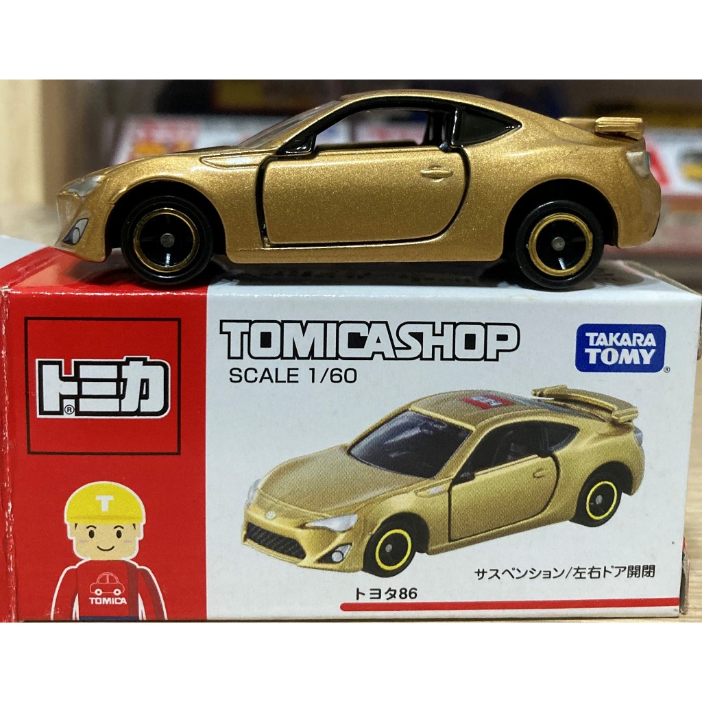 Tomica 多美 金色 AE86 Tomica Shop限定版 附膠盒