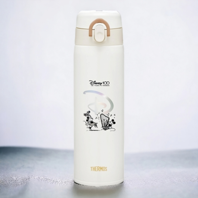 THERMOS 膳魔師 保溫瓶杯 Disney 100 週年 JALC-500系列 500ml 白 隨行 咖啡 全新