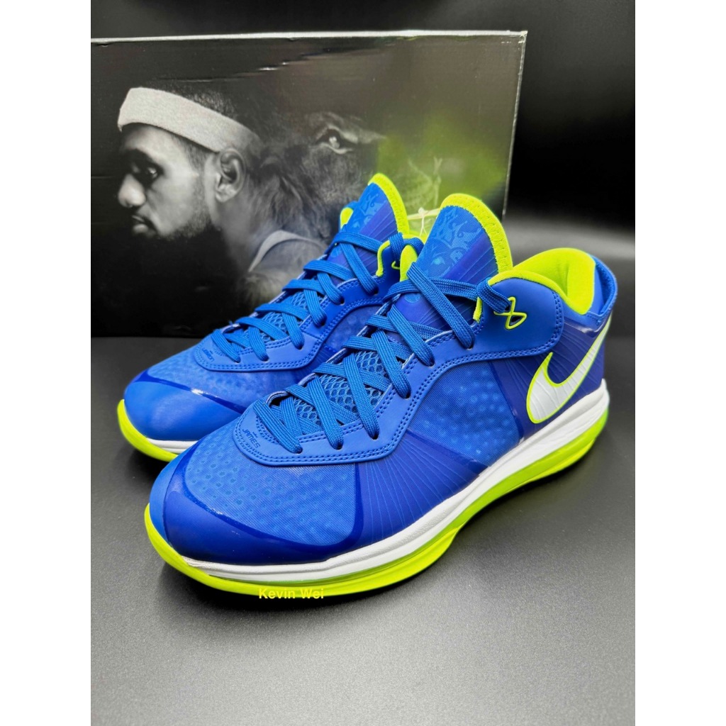Nike Lebron 8 VIII Low QS 雪碧 藍綠 DN1581-400 籃球鞋 US10.5 二手