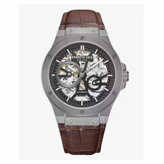 Kenneth Cole ❘美國紐約品牌 鏤空機械不銹鋼腕錶-KCWGE0033502