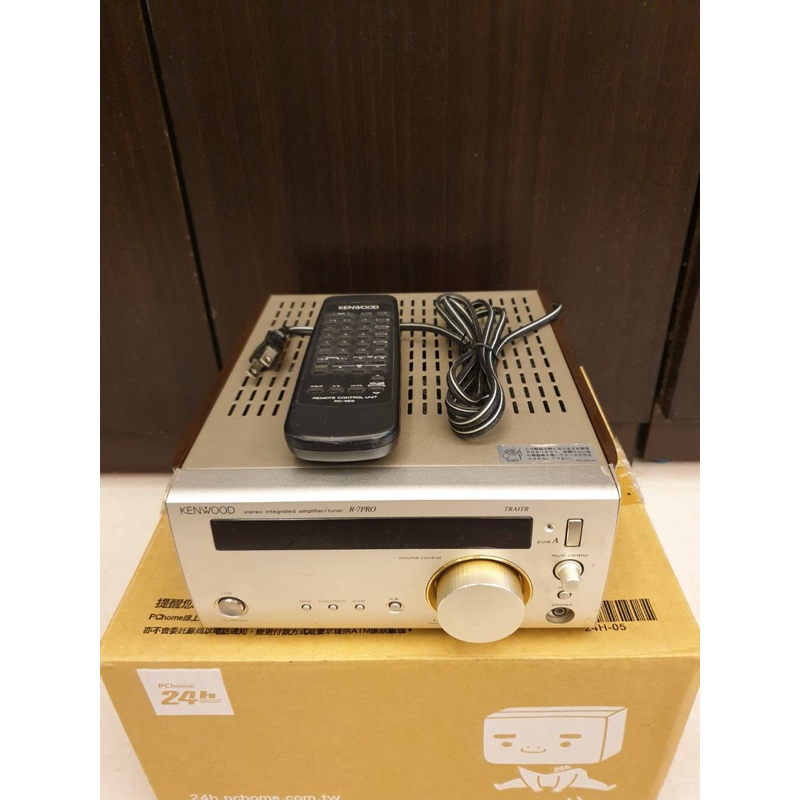 ［二手］KENWOOD R-7PRO 收音擴大機，可A類或AB類切換，附遙控器，Made in Japan