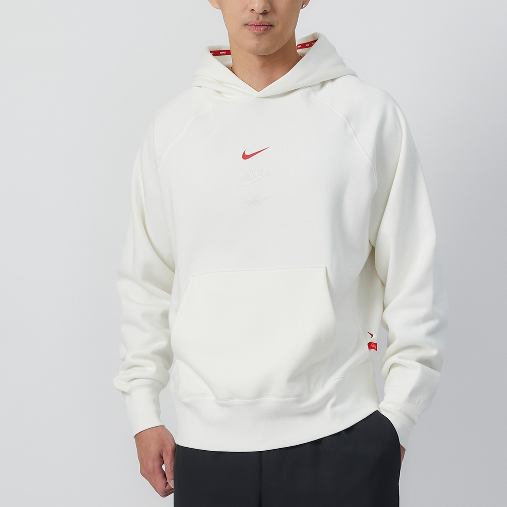 Nike AS M NSW CNY HOODIE GCEL 男 白 新年 連帽 帽T 長袖 FZ6373-133