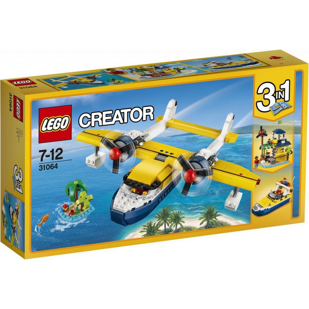 [快樂高手附發票] 公司貨 樂高 LEGO 31064 Seaplane Adventures 絕版