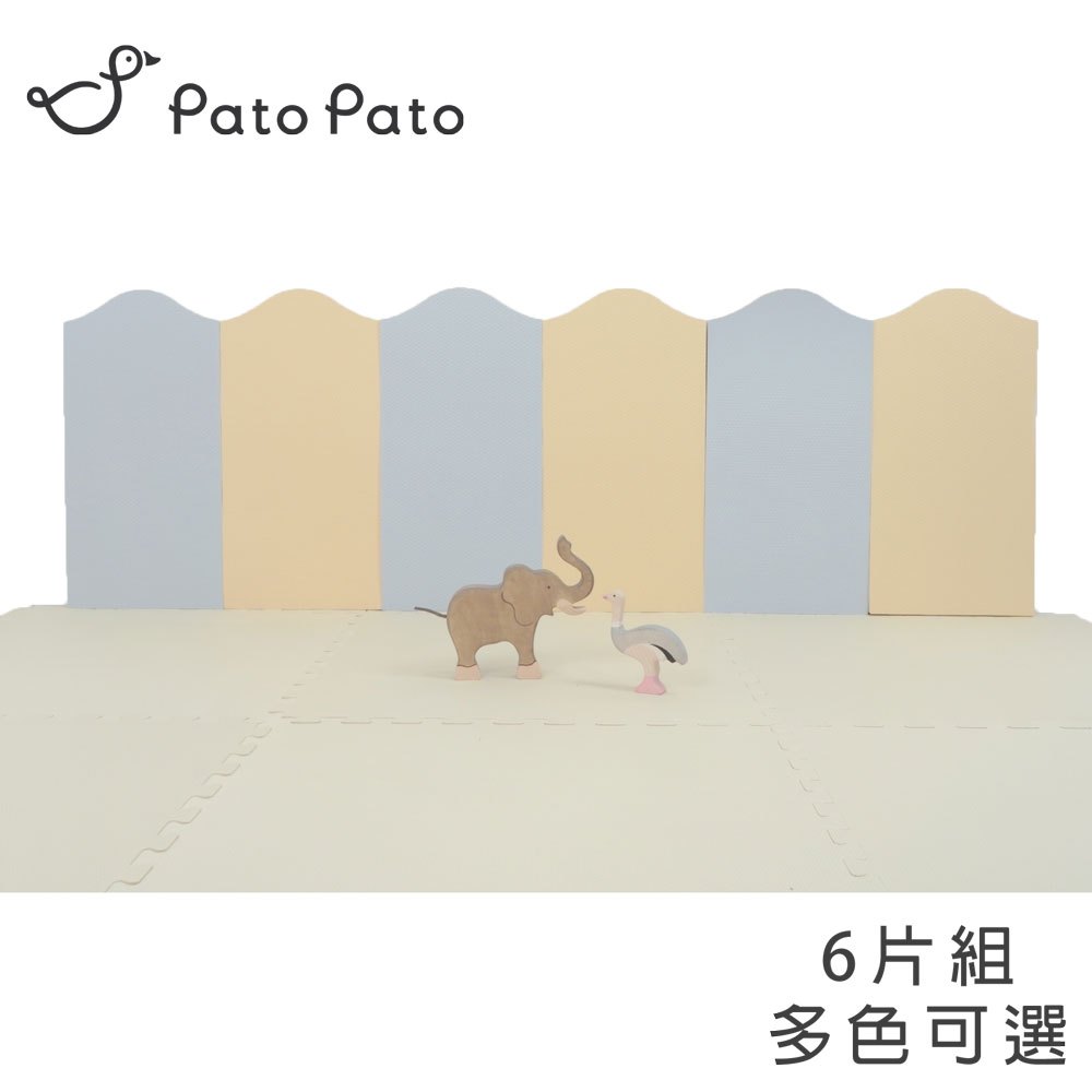 台灣Pato Pato 城堡防撞壁貼(6入組) 厚度2cm 多色可選