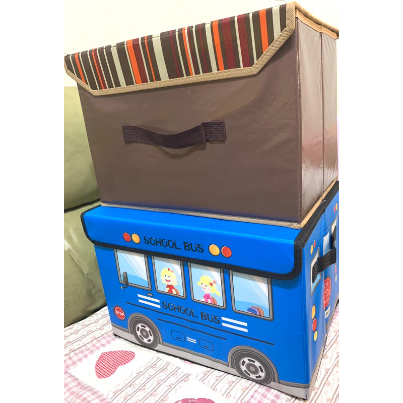 卡通造型收納箱  車箱收納箱 玩具收納箱 儲物椅 整理箱 收玩具