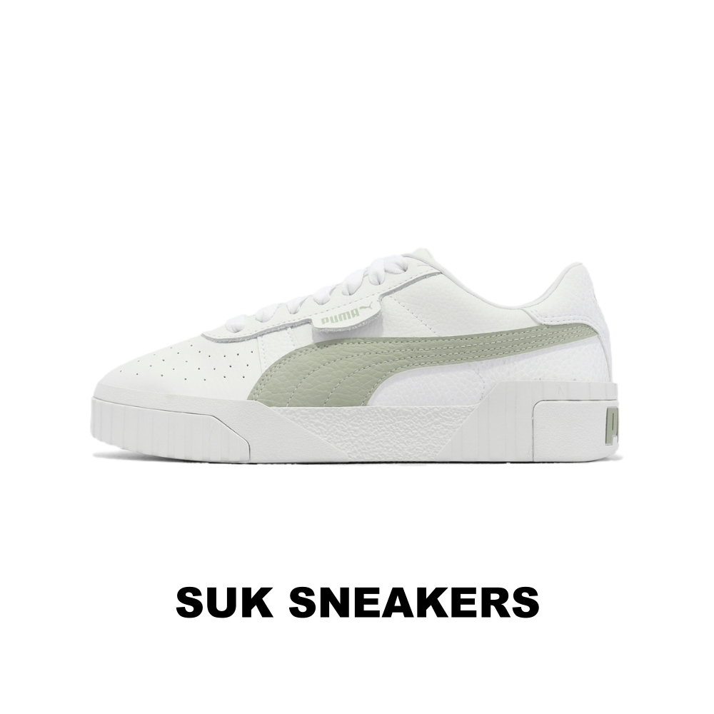 代購♦️2401 PUMA Cali 抹茶綠 白色 白綠 白鞋 增高 厚底 36915534