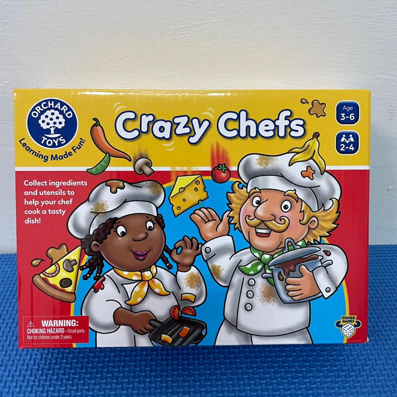 Orchard toys crazy chef 瘋狂廚師 英文版 桌遊