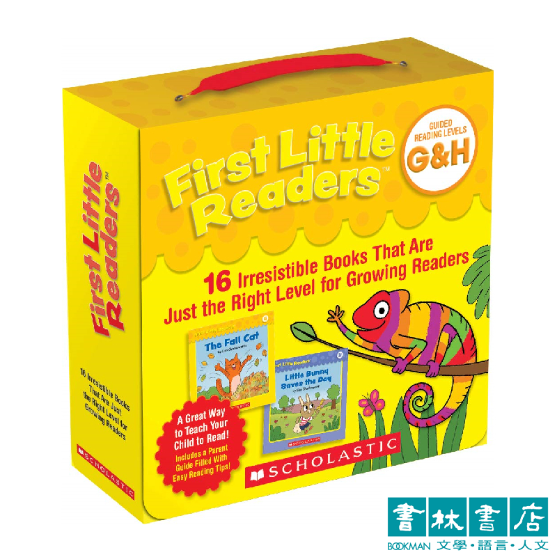 First Little Readers: Guided Reading Level G&H 英語讀本 盒裝書 16冊合售 with Storyplus 線上音檔 拆封後恕不退貨