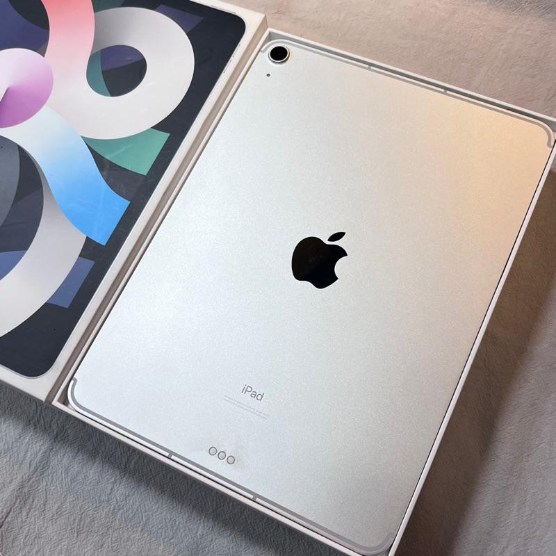 🔹 福利二手機 iPad Air4 lte 64 銀色 🔸10%蝦幣回饋 iPad Air 4 銀 平板