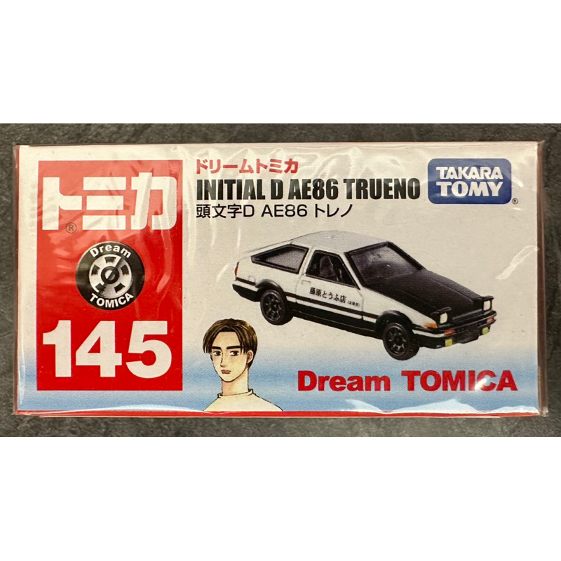 Tomica 多美 No.145 145 Initial D AE86 Tureno 頭文字d Toyota 86 模型