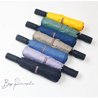 雨傘王公館New新色《BigPurple 大紫23吋自動折傘》8骨高穩定性，自動傘、抗UV、防潑水，高CP值