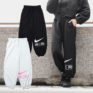 NIKE NSW AIR MR FLC JOGGER 兩色 大標 印花LOGO 抽繩 寬鬆 縮口棉褲【FN1903】