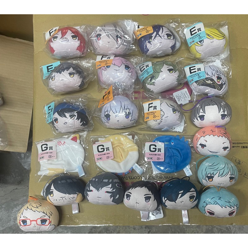 3/12特價❗️（日版 全新）刀劍亂舞 各角色 一番賞 盒玩 糰子娃娃吊飾 紓壓小沙包娃娃