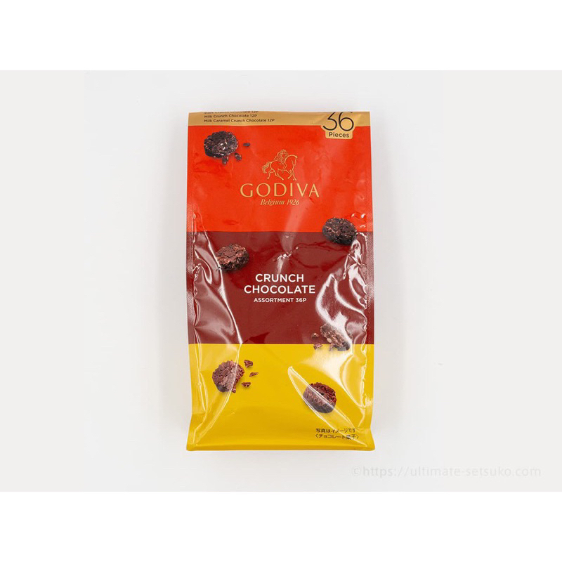 日本Costco 好市多限定Godiva經典巧克力脆餅綜合包36袋入