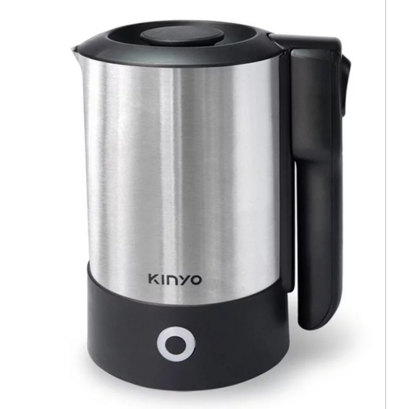 kinyo 雙電壓旅行快煮壺  0.6L 全球通用雙電壓 沸騰後自動斷電 950W高功率-【便利網】