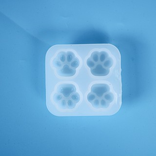 迷你貓爪模具 滴膠模具 吊墜矽膠模 鏡面飾品 果凍模 食品級矽膠 動物造型 立體 矽膠模具 水泥模具 diy 貓掌 肉球