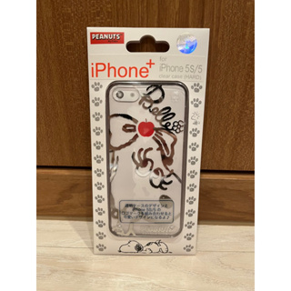 iphone5 iphone5S手機殼 snoopy apple 蘋果手機殼