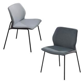 Boden-瑞森工業風餐椅/單椅/休閒椅/洽談椅/商務椅(兩色可選)