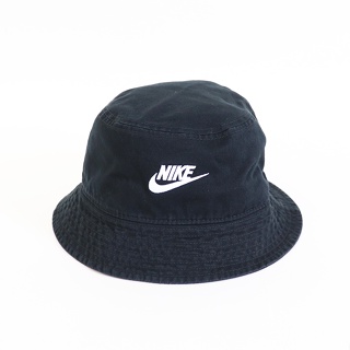 Nike 漁夫帽 帽子 黑 刺繡 Logo 耐吉 單品 穿搭 遮陽 運動 流行 基本款 黑色 FB5381010